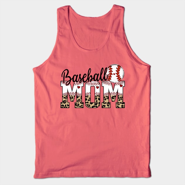 Baseball mom Tank Top by Red Bayou